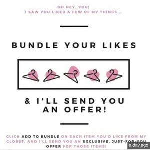 Add your liked items to a bundle!!
